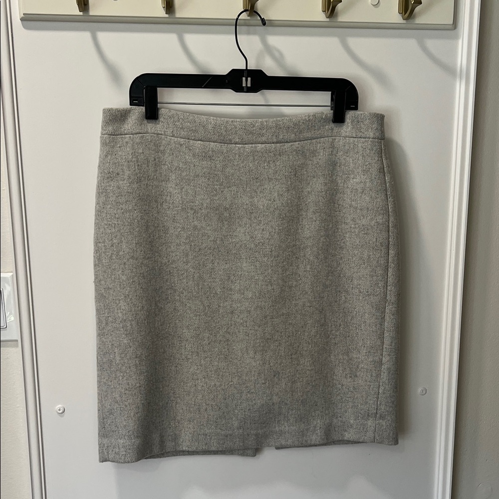 J.crew wool skirt with lining